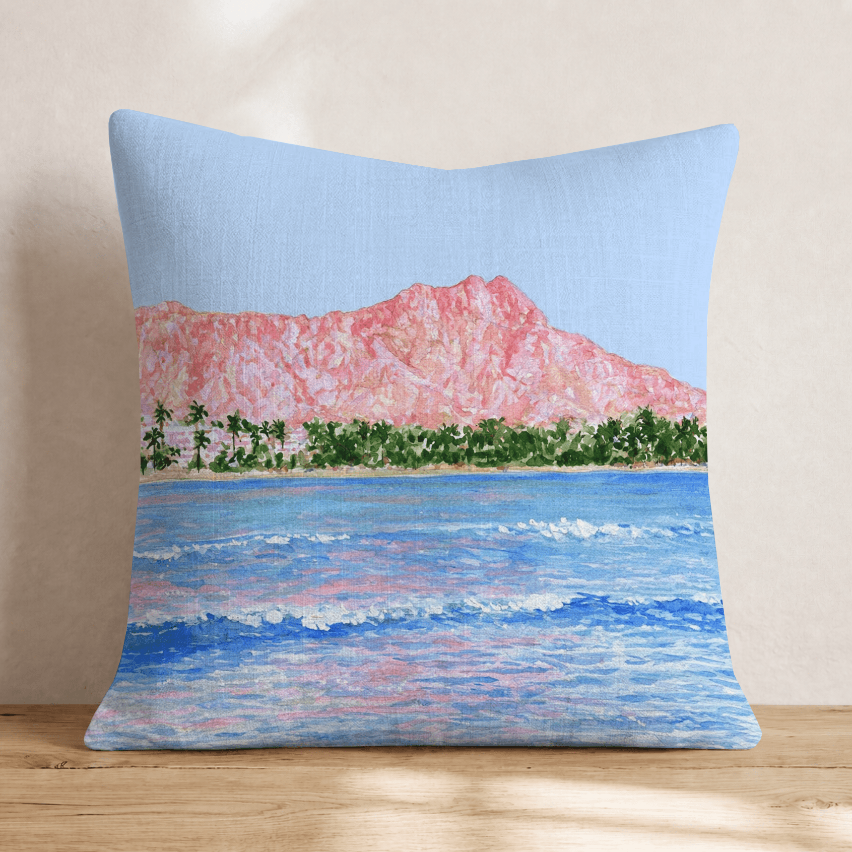 Hawaii Tropical Paradise Throw Pillow - Hillcroft Home
