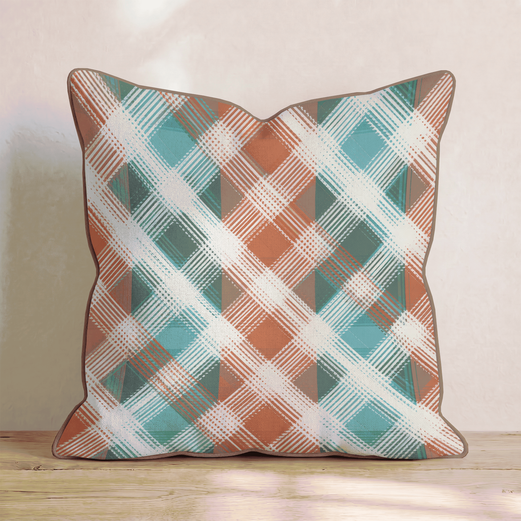 Hazy Square Throw Pillow - Hillcroft Home