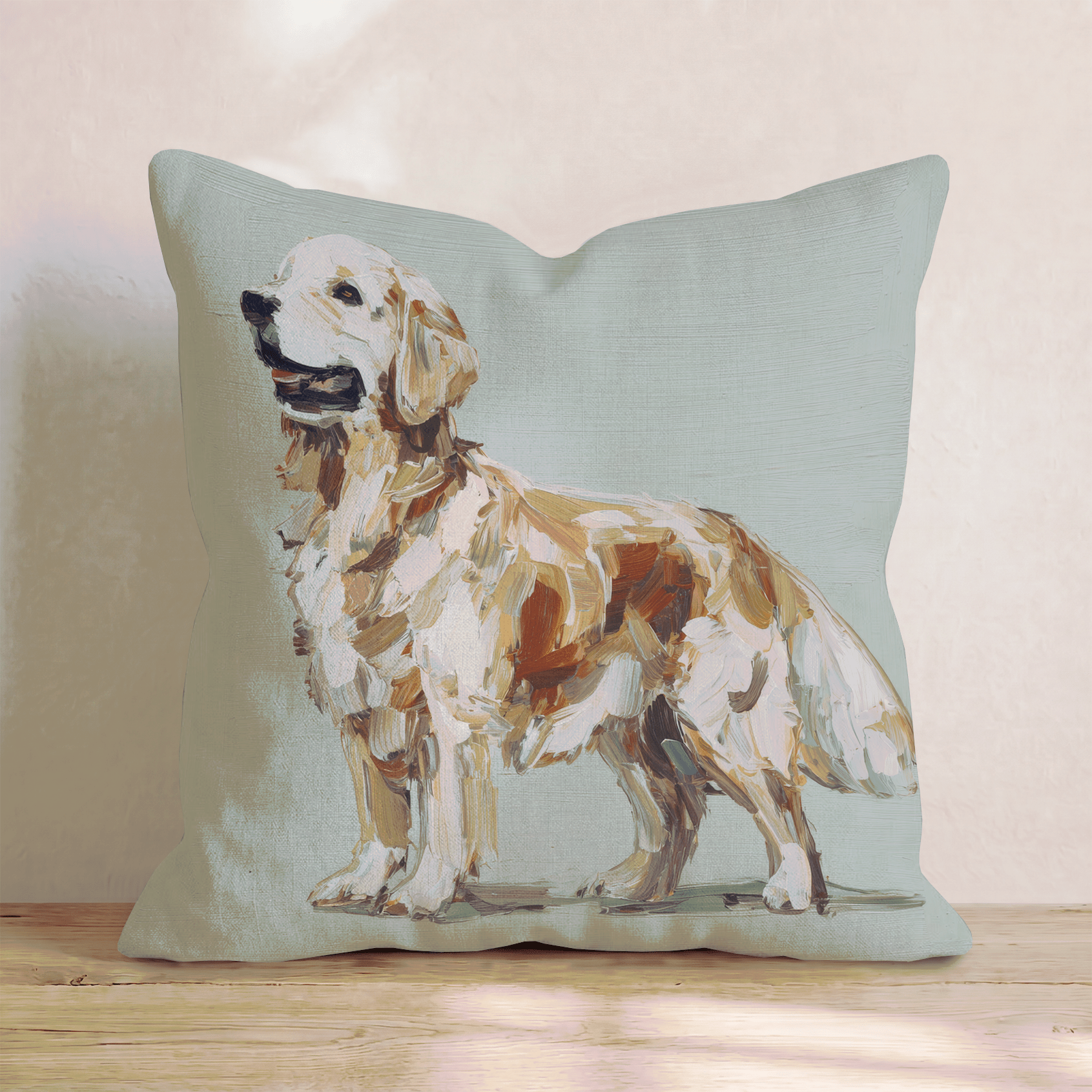 Heart of Gold Throw Pillow - Hillcroft Home
