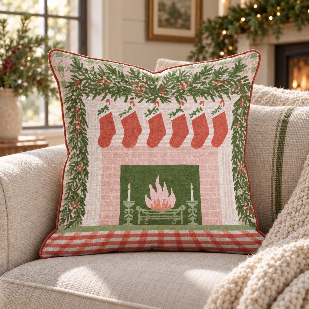Hearth to Hearth Throw Pillow throw pillow - Hillcroft Home