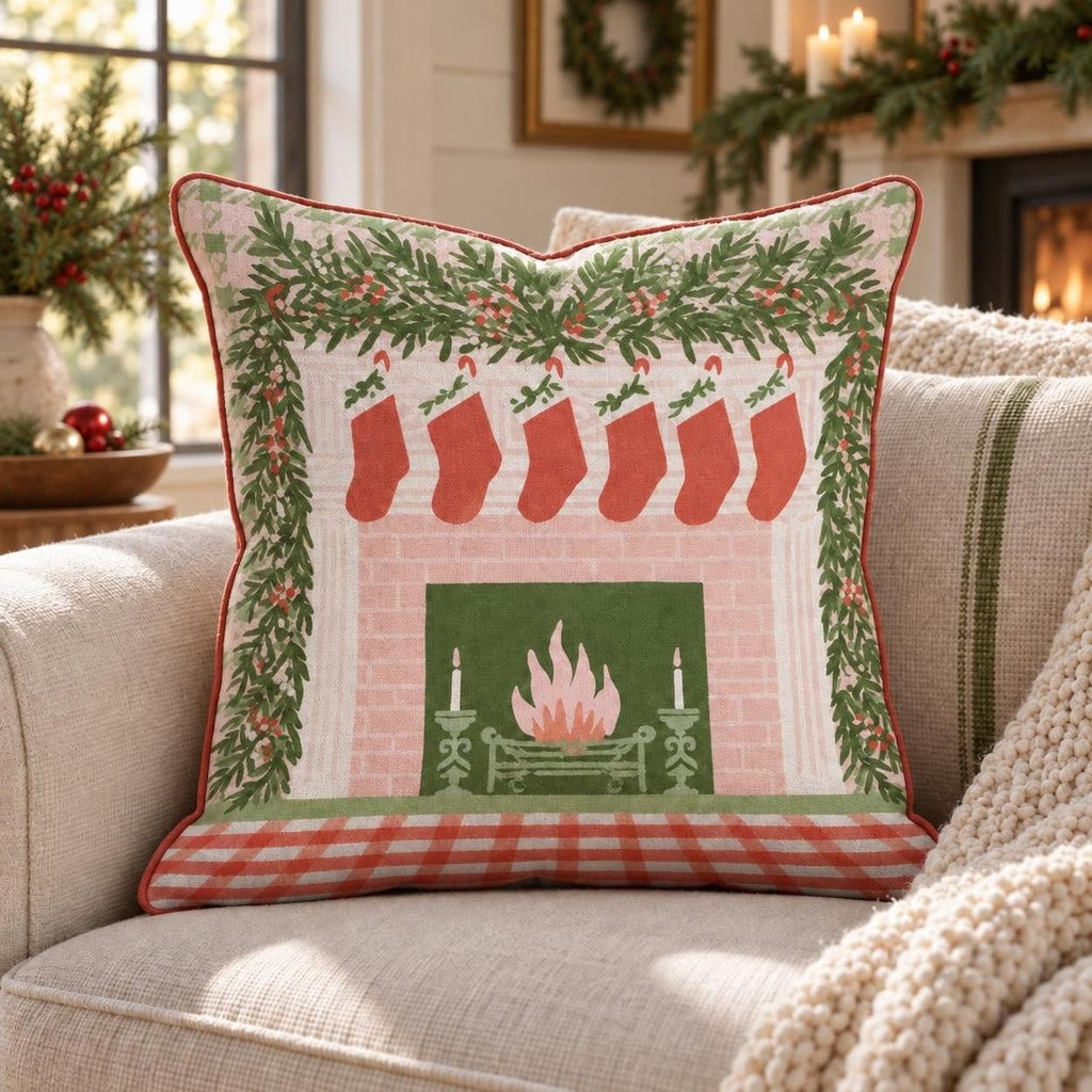 Hearth to Hearth Throw Pillow throw pillow - Hillcroft Home