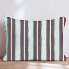 Hearthside Stripe Fir Throw Pillow throw pillow - Hillcroft Home