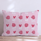 Hearts Aflutter Throw Pillow - Hillcroft Home