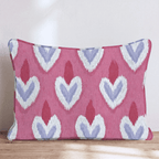 Hearts of Many Throw Pillow - Hillcroft Home