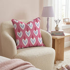 Hearts of Many Throw Pillow - Hillcroft Home