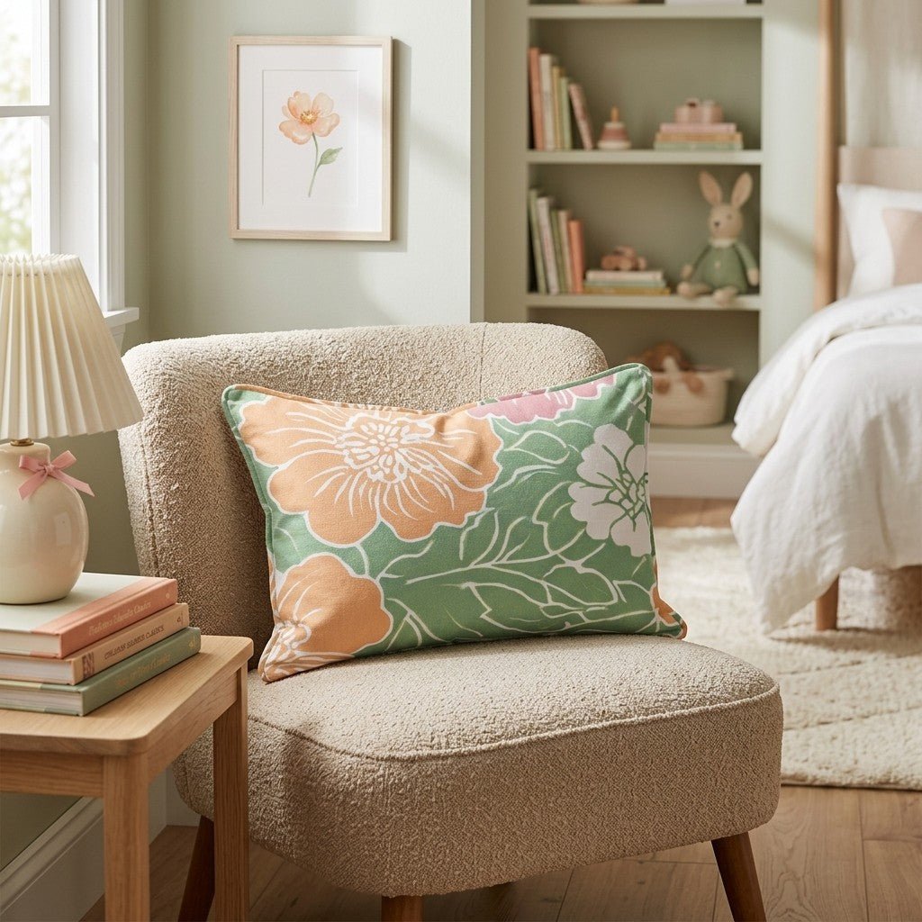 Heavenly Garden Throw Pillow - Hillcroft Home