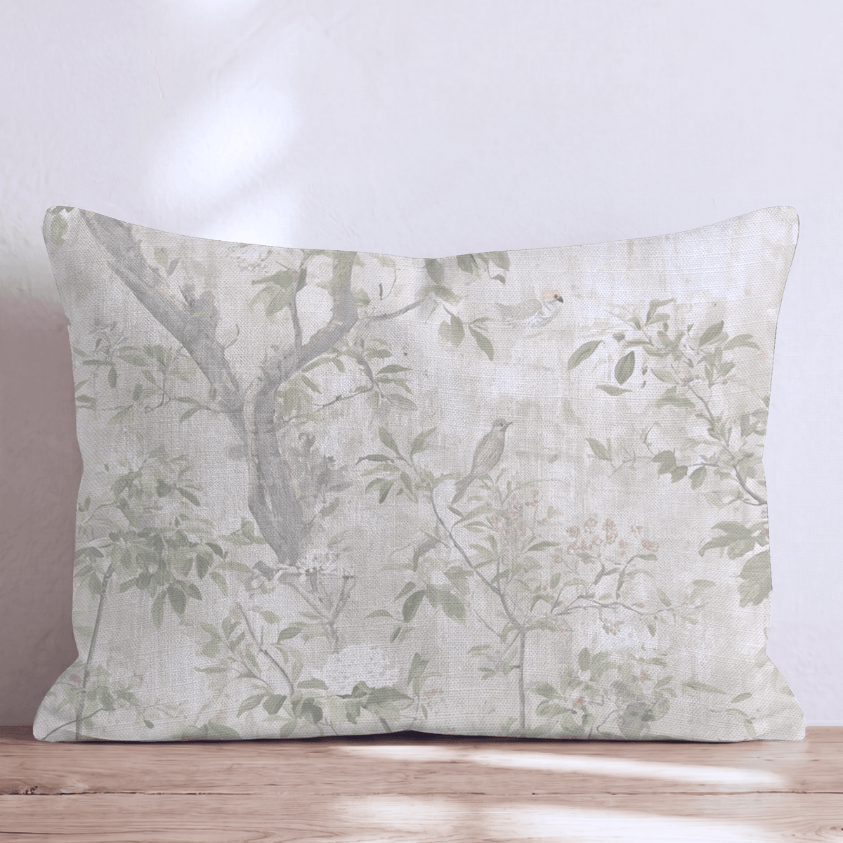 Hedgerow Parchment Throw Pillow throw pillow - Hillcroft Home