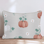 Heirloom Pumpkin Patch Throw Pillow - Hillcroft Home