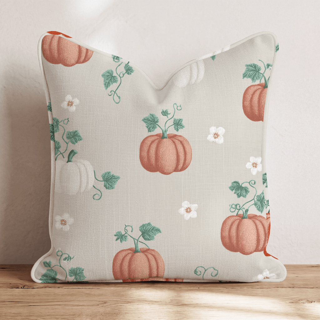 Heirloom Pumpkin Patch Throw Pillow - Hillcroft Home