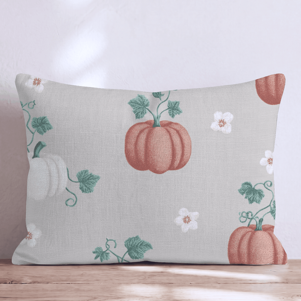 Heirloom Pumpkin Patch Throw Pillow - Hillcroft Home
