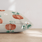 Heirloom Pumpkin Patch Throw Pillow - Hillcroft Home