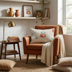 Heirloom Pumpkin Patch Throw Pillow - Hillcroft Home