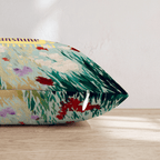 hello sunshine Throw Pillow - Hillcroft Home