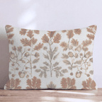 Heritage Foliage Throw Pillow - Hillcroft Home
