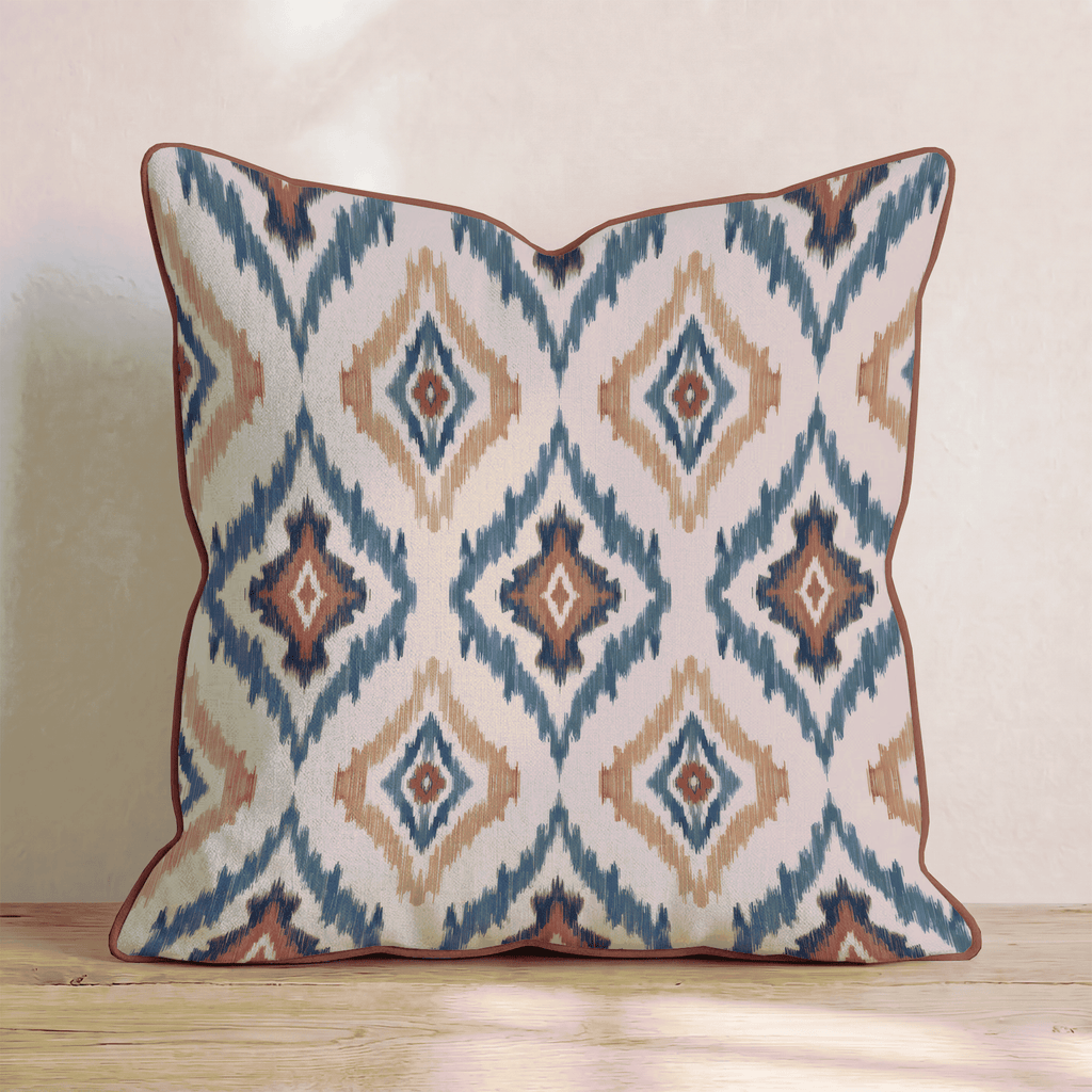 Heritage Warp Throw Pillow - Hillcroft Home