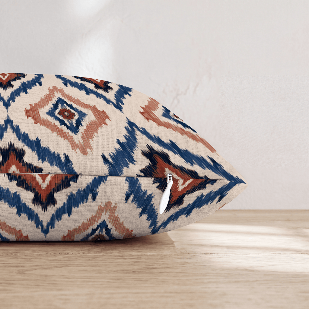 Heritage Warp Throw Pillow - Hillcroft Home