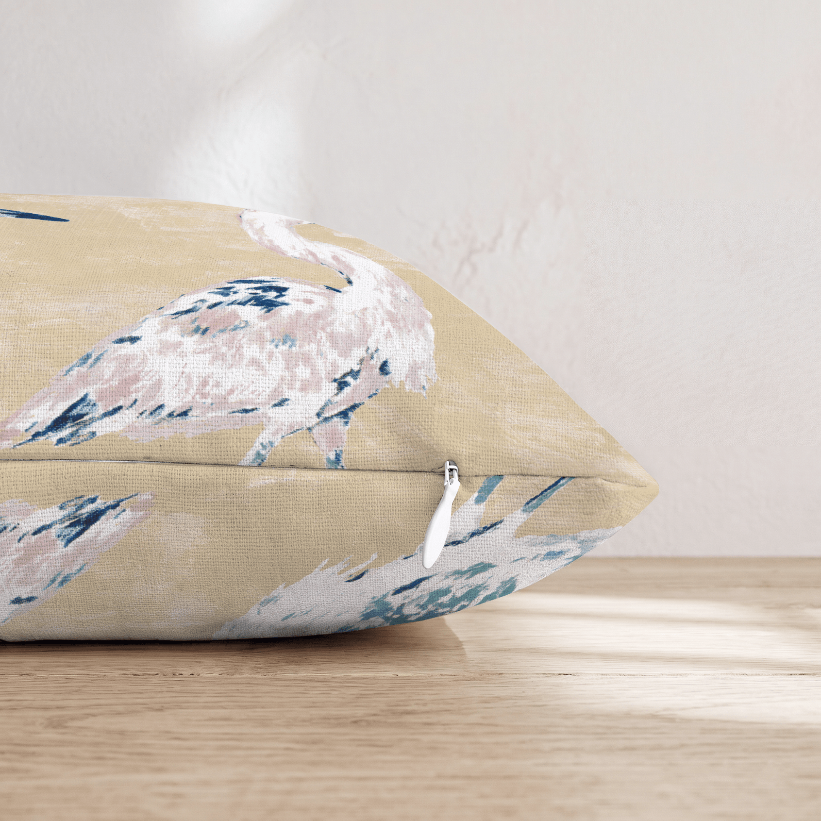 Herons Throw Pillow - Hillcroft Home
