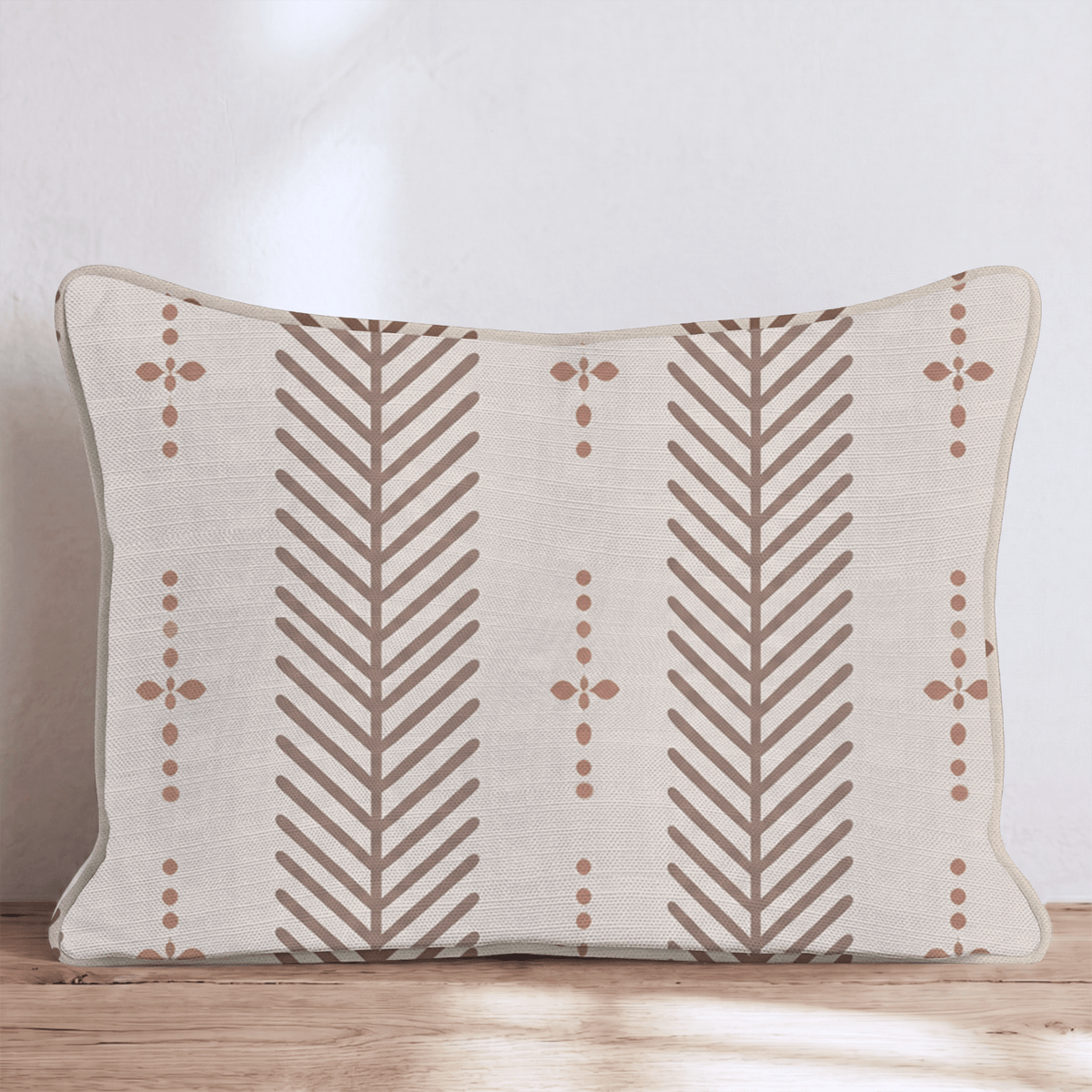 Herringbone Row Throw Pillow throw pillow - Hillcroft Home