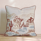 Hey Y_all Throw Pillow - Hillcroft Home