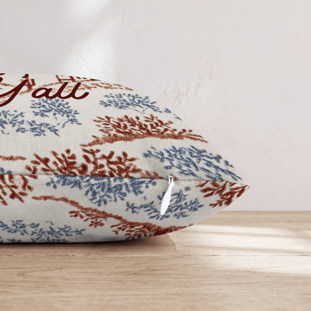 Hey Y_all Throw Pillow - Hillcroft Home
