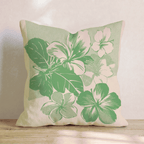 Hibiscus Canopy Throw Pillow - Hillcroft Home