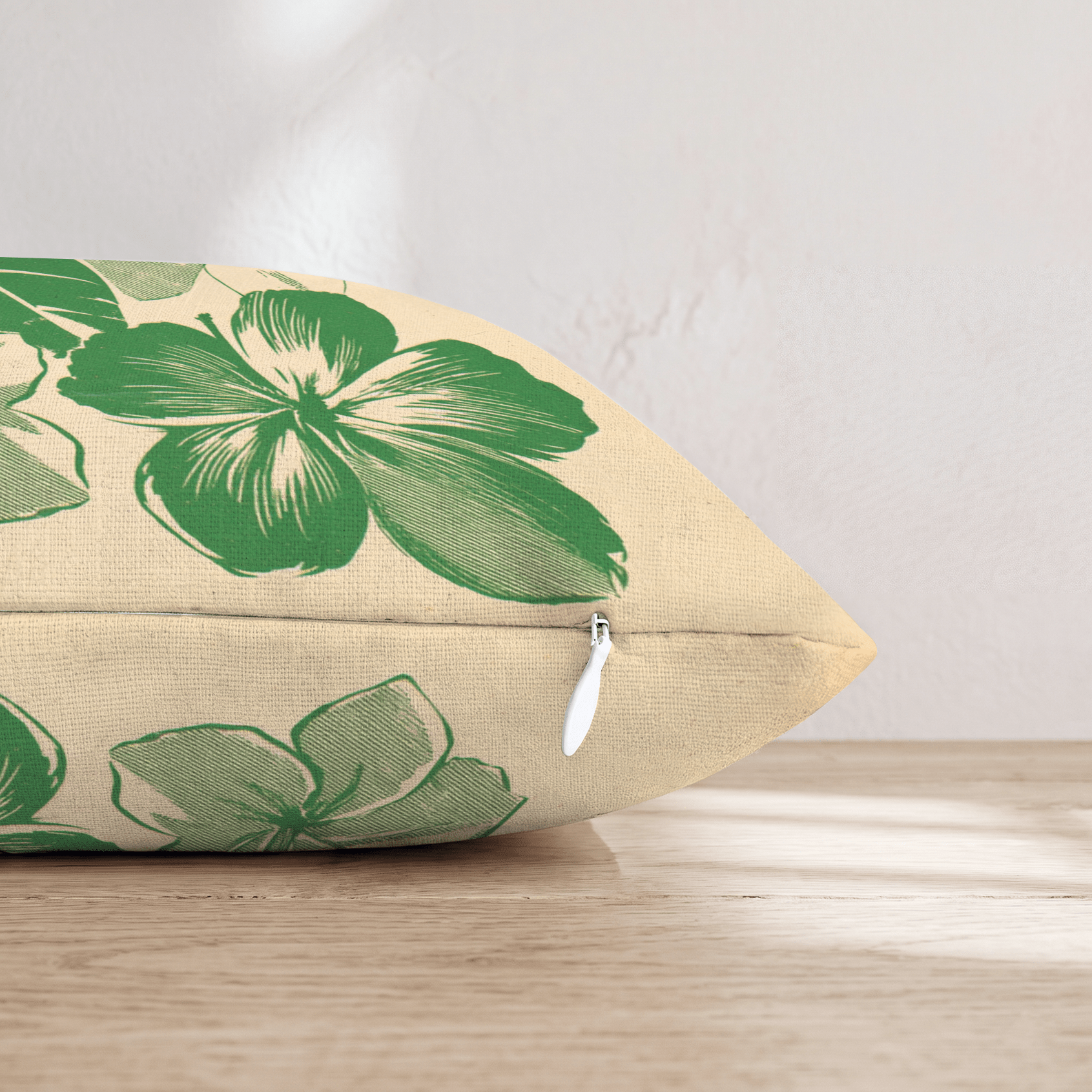 Hibiscus Canopy Throw Pillow - Hillcroft Home