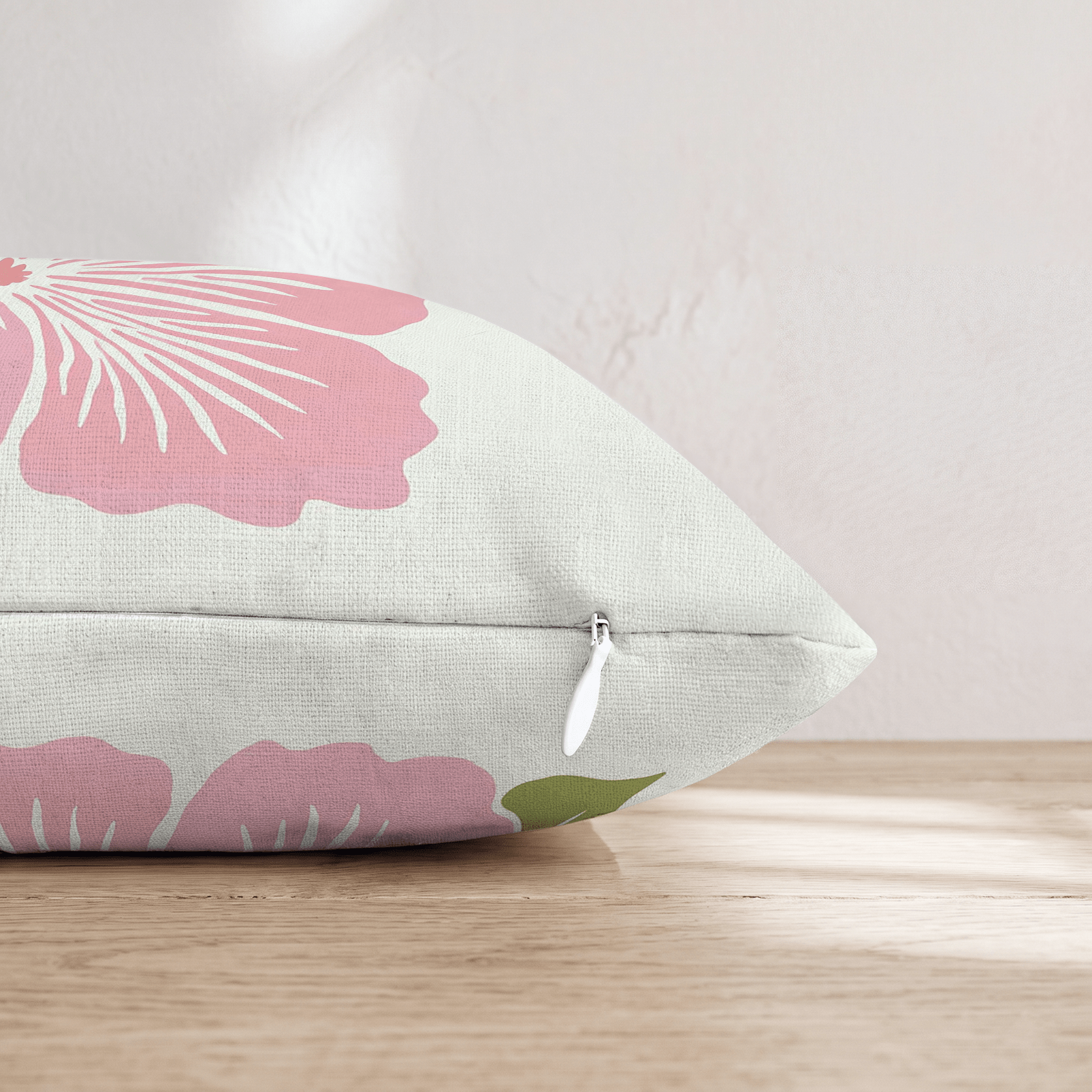Hibiscus Haven Throw Pillow - Hillcroft Home