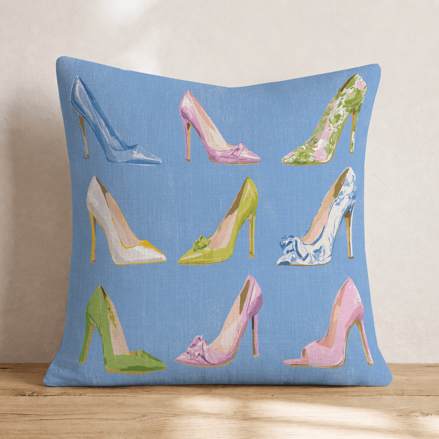 High Heels Throw Pillow - Hillcroft Home