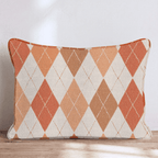 Highland Argyle Throw Pillow - Hillcroft Home