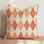 Highland Argyle Throw Pillow - Hillcroft Home