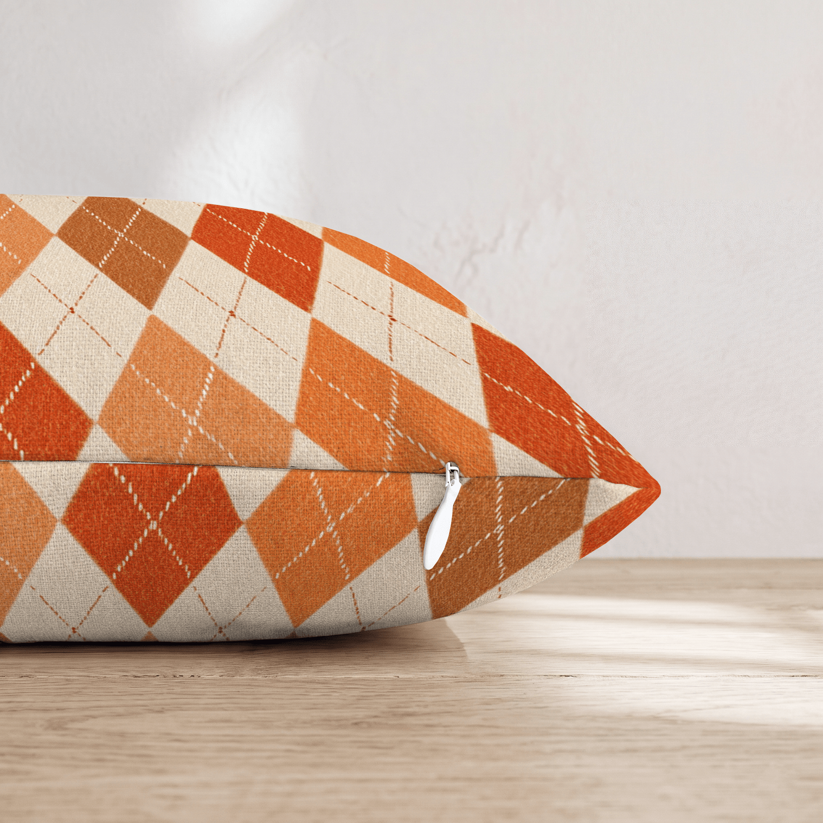 Highland Argyle Throw Pillow - Hillcroft Home