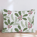 Highland Holly Throw Pillow throw pillow - Hillcroft Home