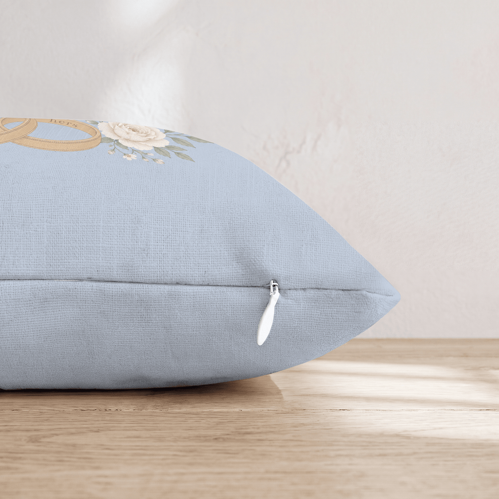 His and Hers Throw Pillow - Hillcroft Home