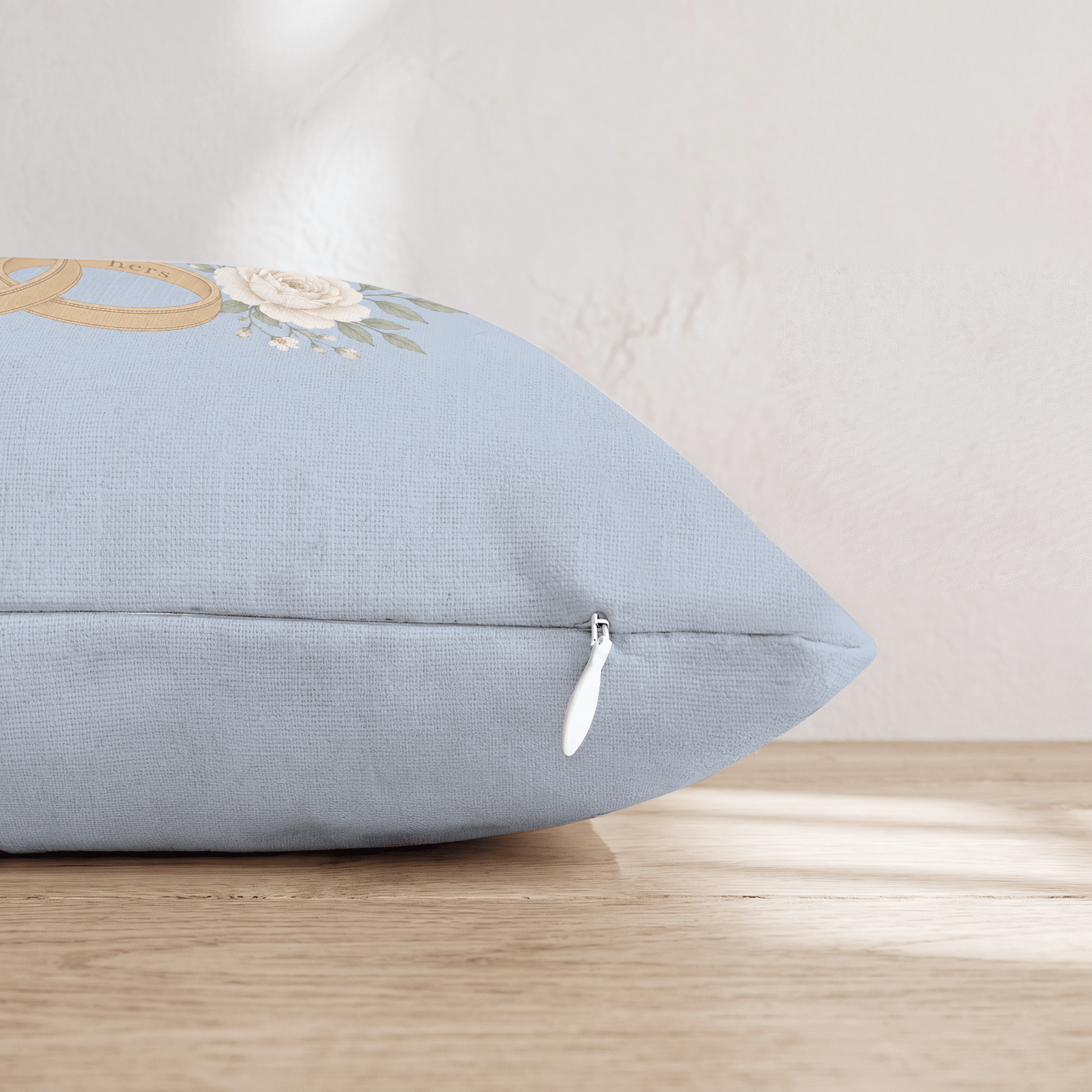 His and Hers Throw Pillow - Hillcroft Home