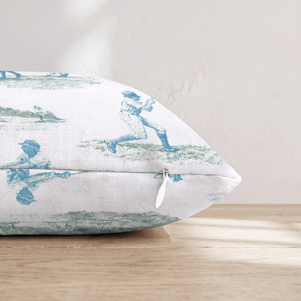 Hits and Runs Throw Pillow - Hillcroft Home