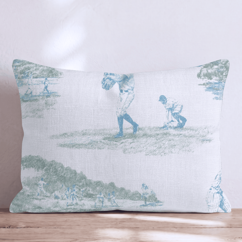 Hits and Runs Throw Pillow - Hillcroft Home