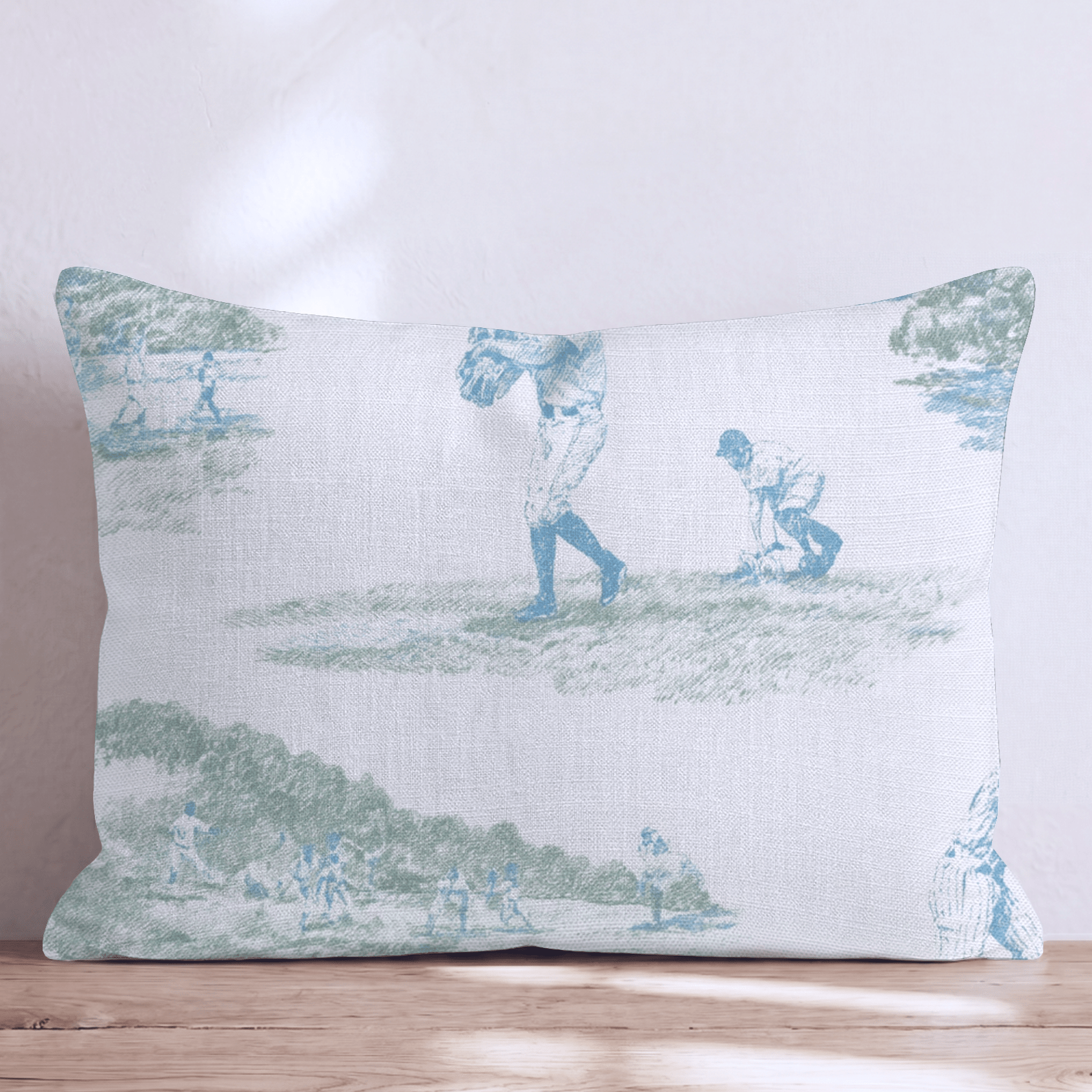 Hits and Runs Throw Pillow - Hillcroft Home