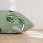 Hockey Locker Room Throw Pillow - Hillcroft Home