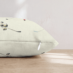 Hockey Plays and FIghts Throw Pillow - Hillcroft Home