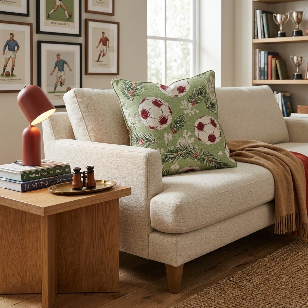 Holiday Pitch Throw Pillow - Hillcroft Home