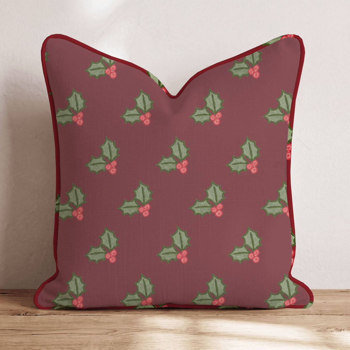 Holly Dazy Throw Pillow throw pillow - Hillcroft Home