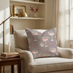 Holly Espresso Martini Throw Pillow - Hillcroft Home