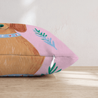Holly Hat Dachshund Throw Pillow - Hillcroft Home
