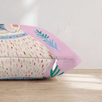 Holly Hat French Bulldog Throw Pillow - Hillcroft Home