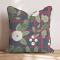 Holly n' Jolly 2 Throw Pillow - Hillcroft Home