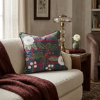 Holly n' Jolly Throw Pillow - Hillcroft Home