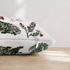 Holly Woodlands Throw Pillow - Hillcroft Home