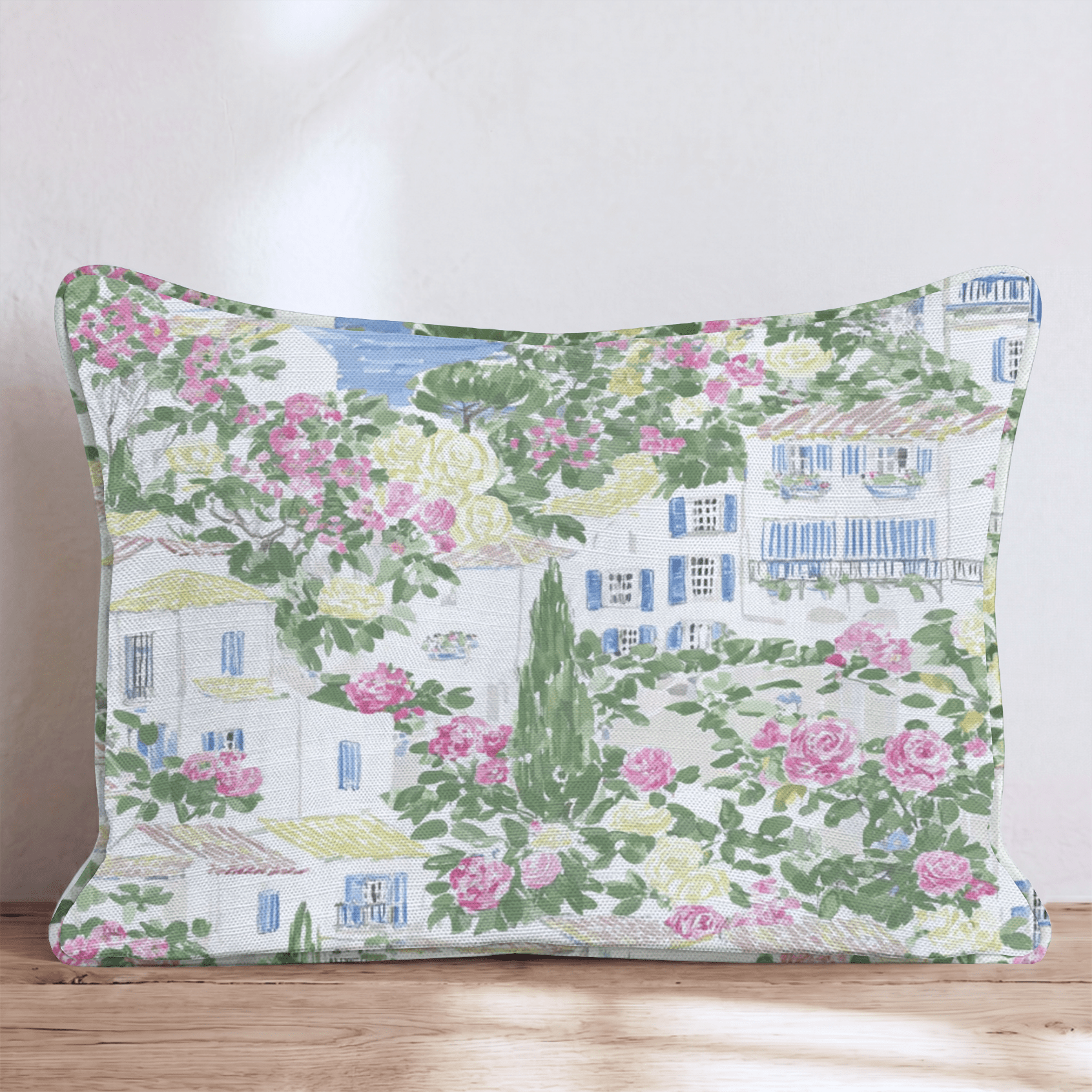 Home On The Coast Throw Pillow - Hillcroft Home