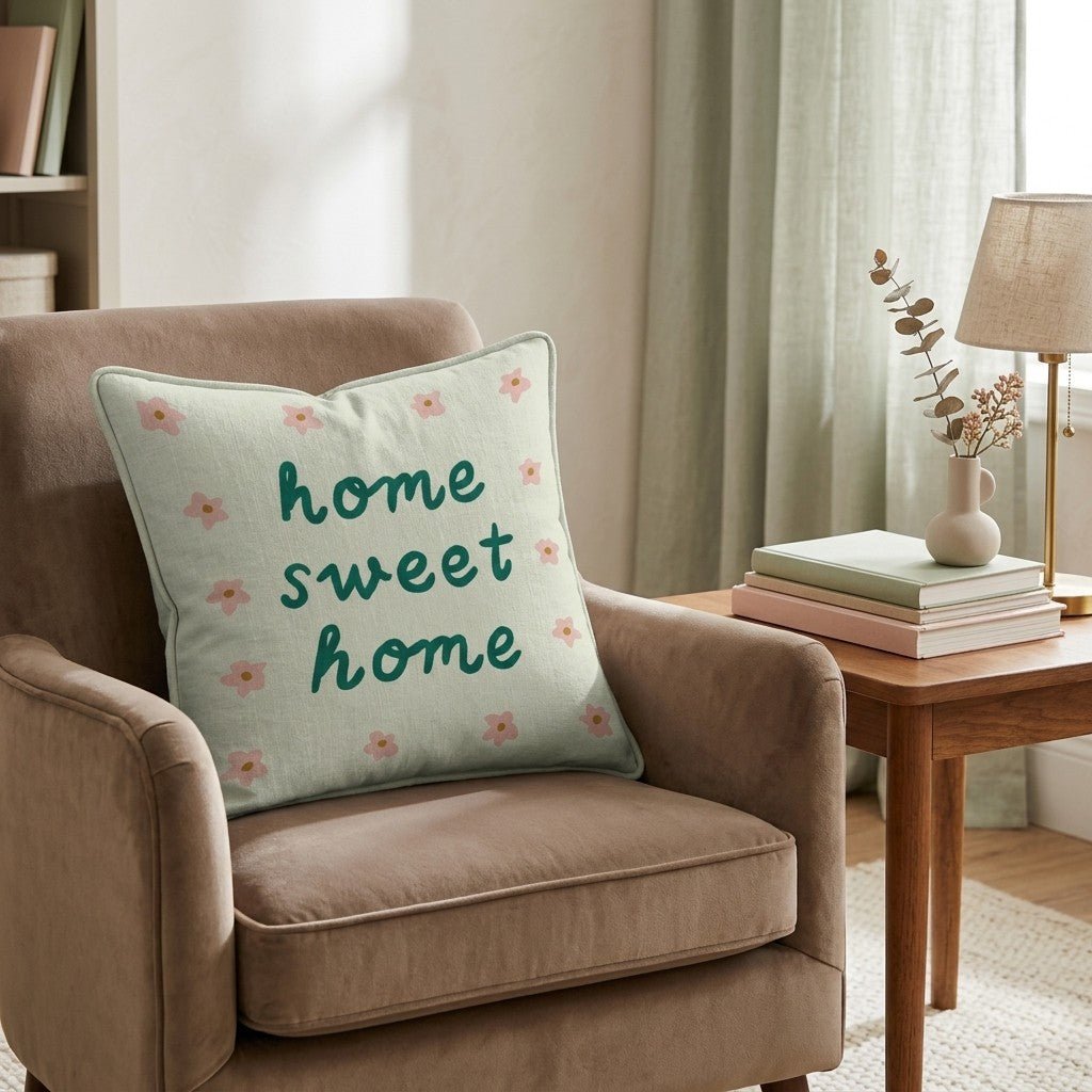Home Sweet Home Throw Pillow - Hillcroft Home