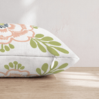 Homemade Petals Throw Pillow - Hillcroft Home